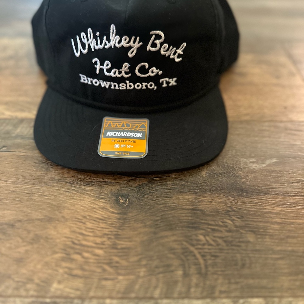 Whiskey Bent Black Trucker Hat